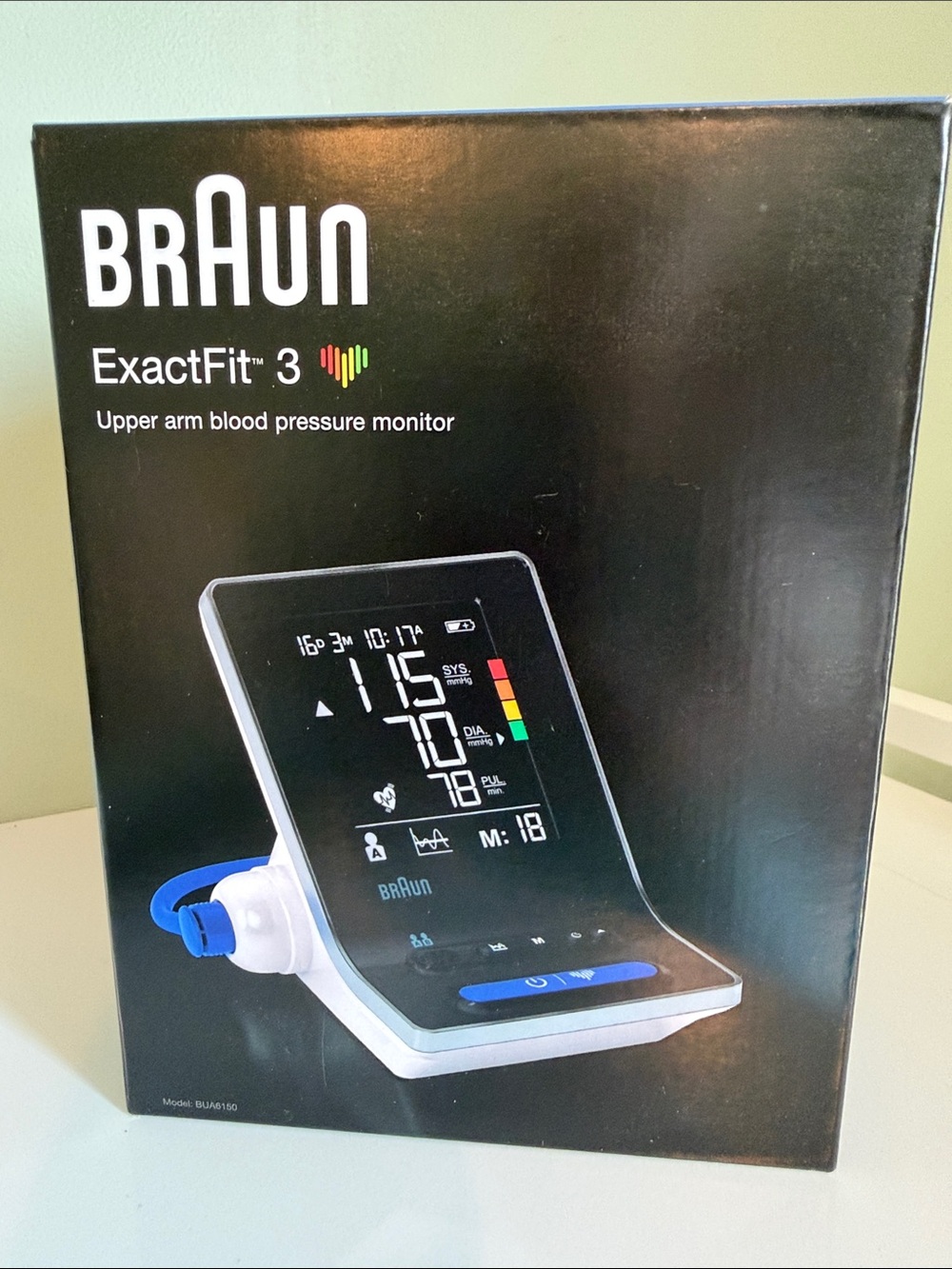 ExactFit 3 Upper Arm Blood Pressure Monitor - NEW-original seal